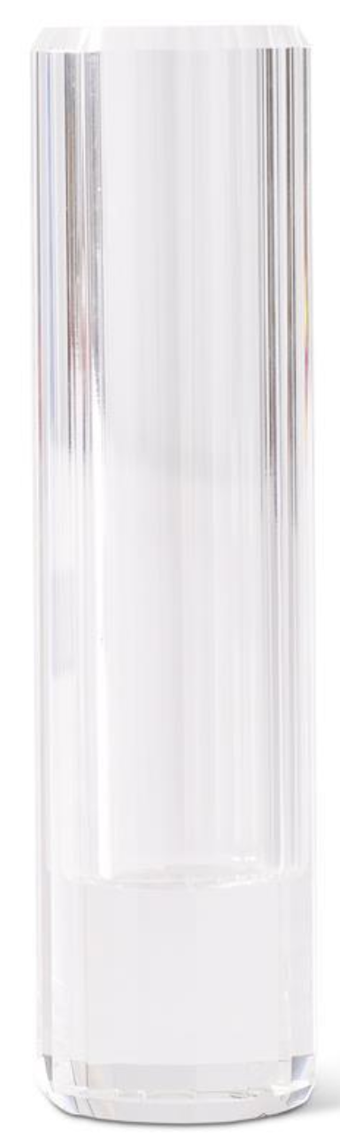 Grand Prism Crystal Bud Vase