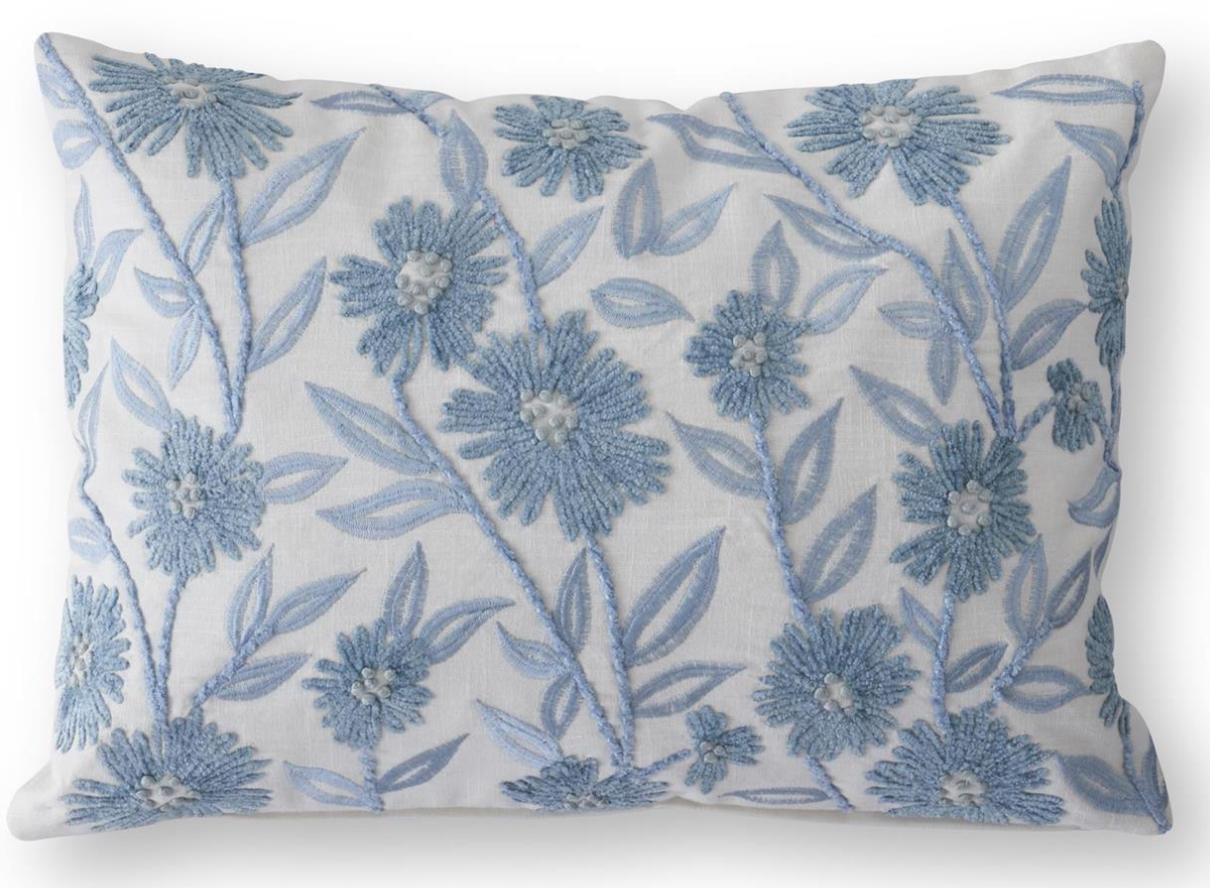 Ashbourne Floral Lumbar Pillow