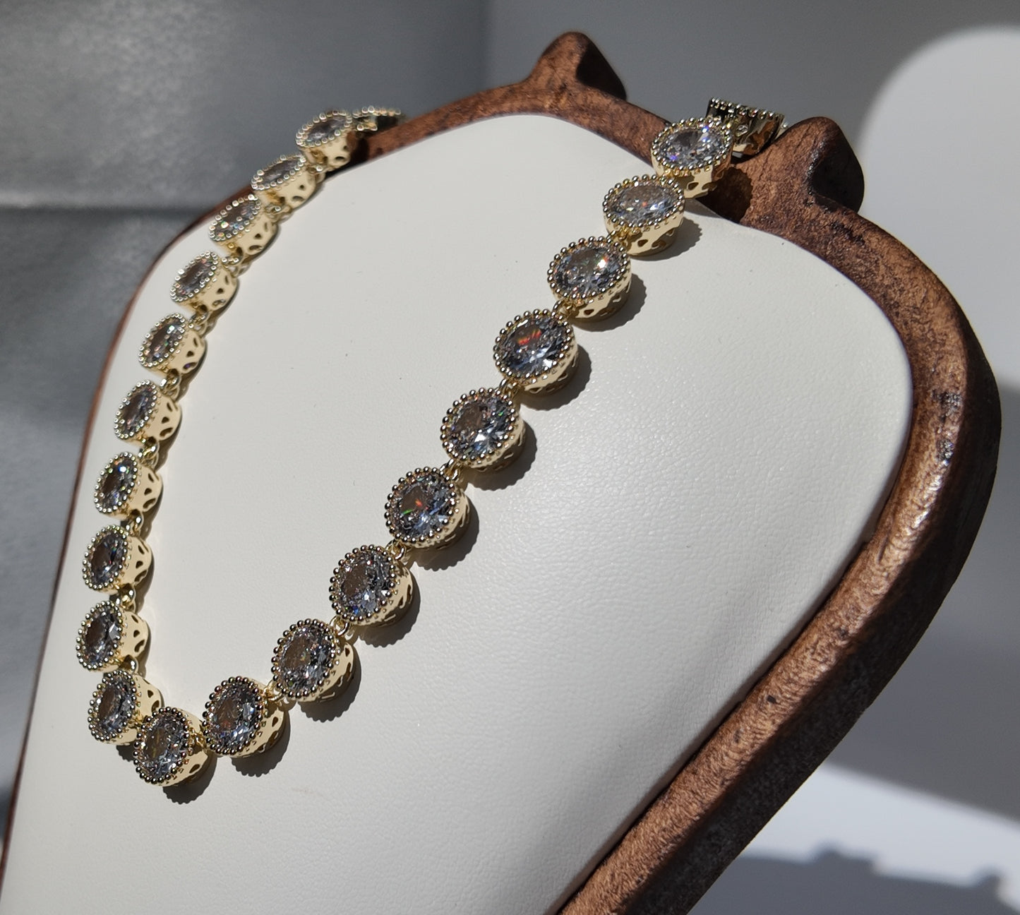 Genevieve Halo Necklace