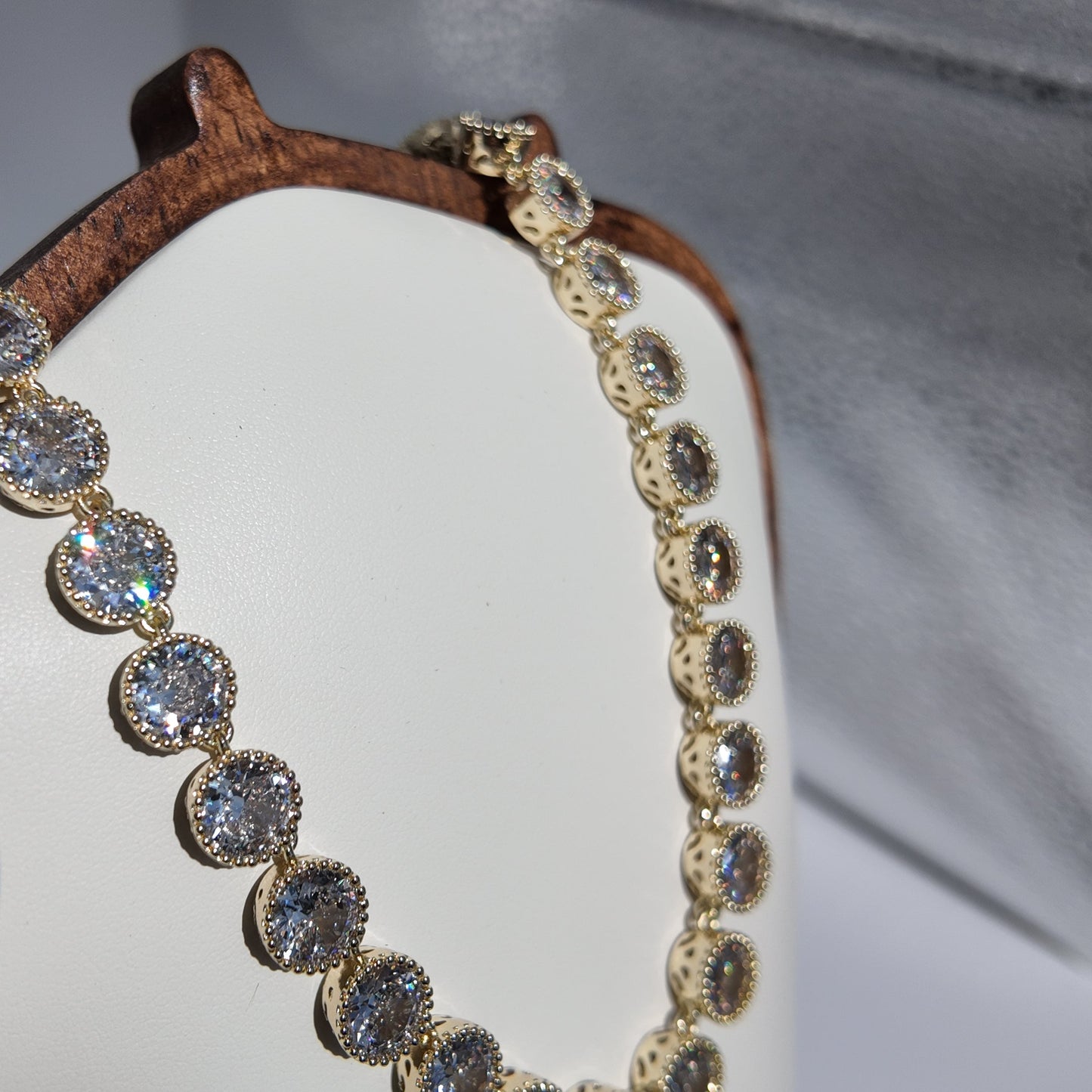 Genevieve Halo Necklace