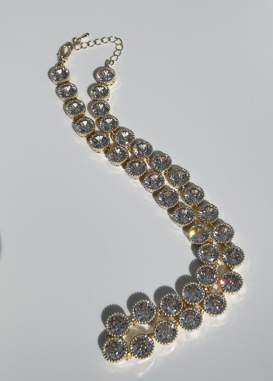 Genevieve Halo Necklace