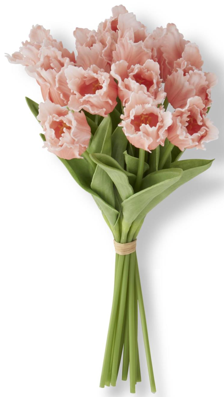 Real Touch Parrot Tulip Bundle (12 stems)