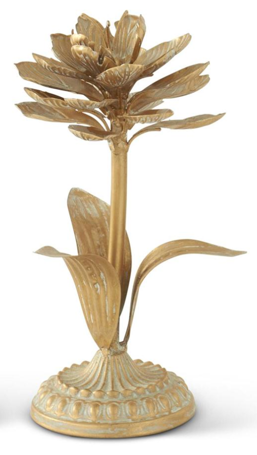 Petite Guilded Bloom Sculpture