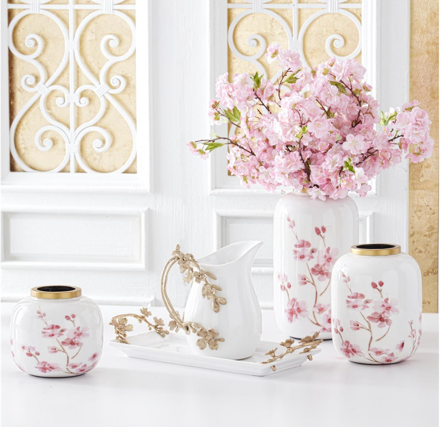 Petite Sakura Blossom Vessel