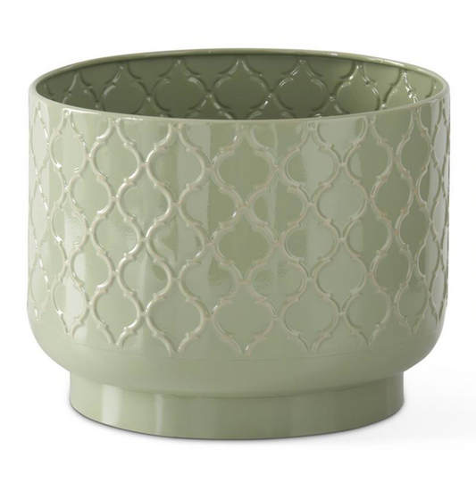 Grande Sagewood Planter — Sage