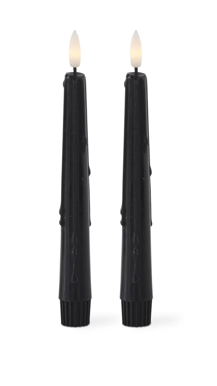 Haven Drip LED Taper Candle Set