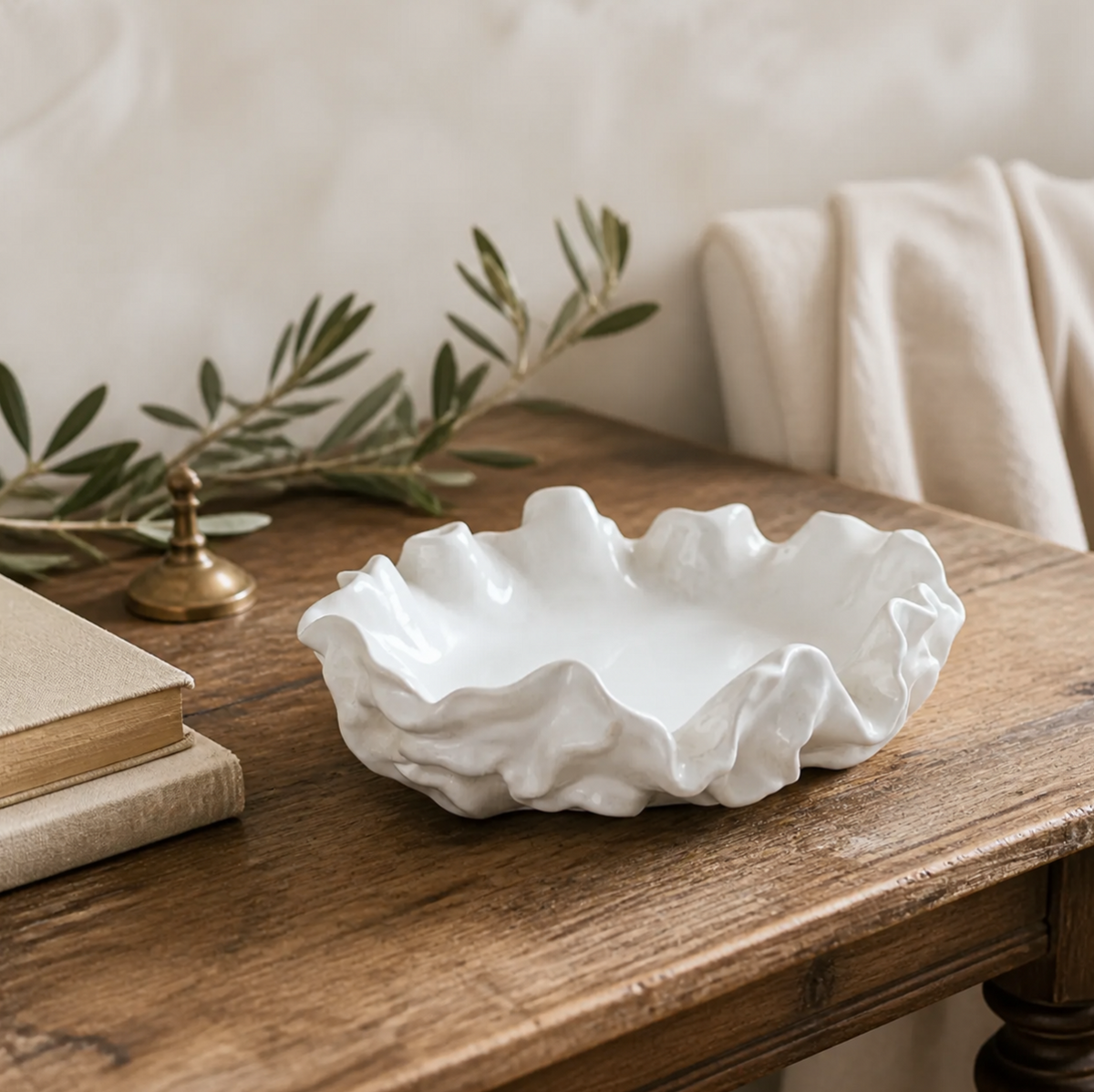 Driftstone Sculptural Stoneware Bowl